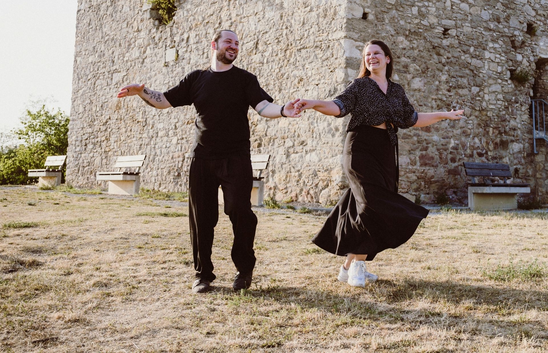 Kurse 17 step by step frauenkirchen tanzschule tanzpaar burgruine